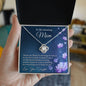 To My Amazing Mom | Thank You - Love Knot Necklace