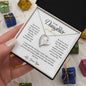 To My Daughter | You Are An Inspiration To Me - Forever Love Necklace