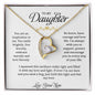 To My Daughter | You Are An Inspiration To Me - Forever Love Necklace