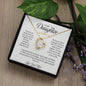 To My Daughter | You Are An Inspiration To Me - Forever Love Necklace